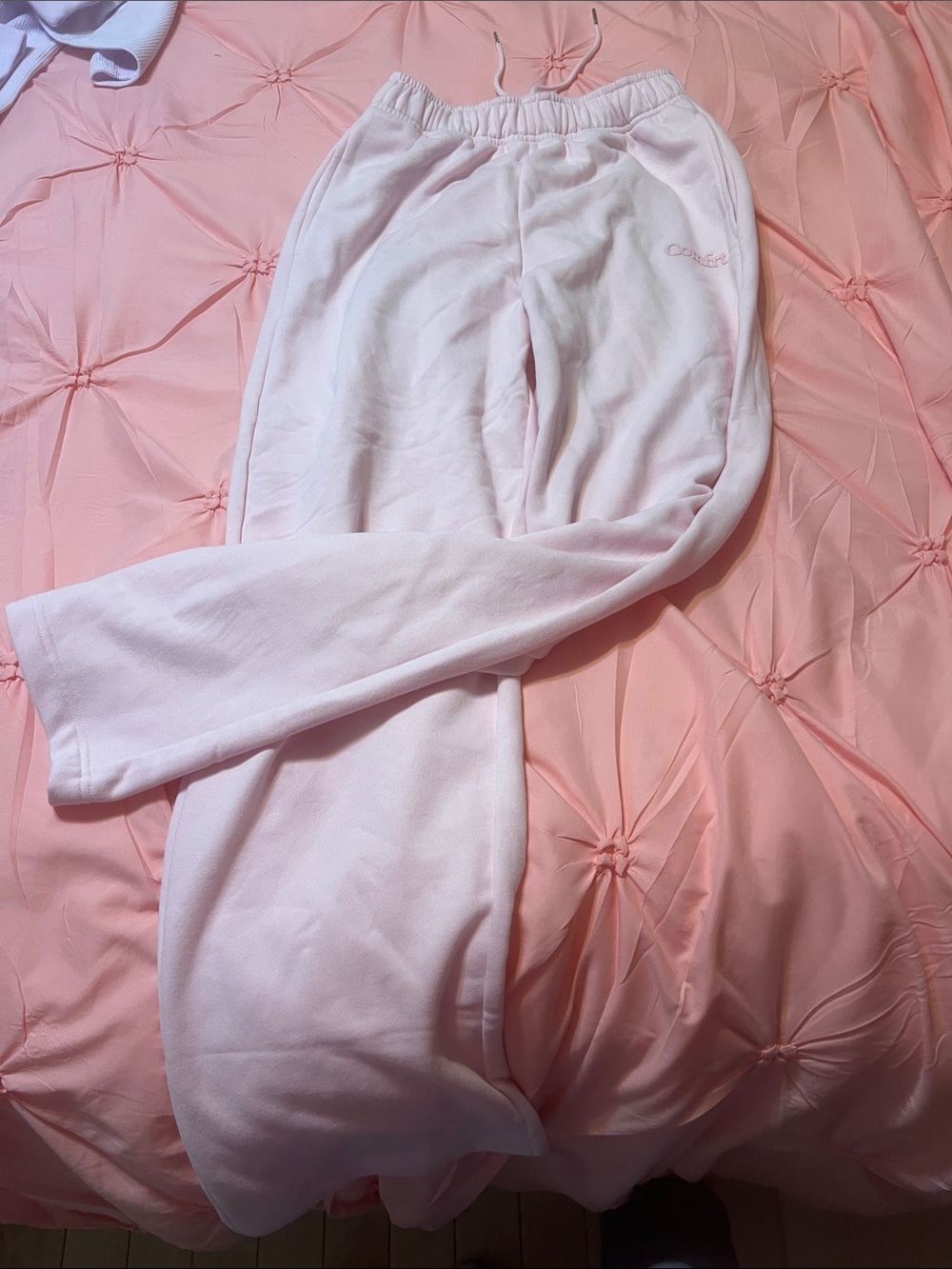 Light Pink Cozy Sweatpants by comfrt
